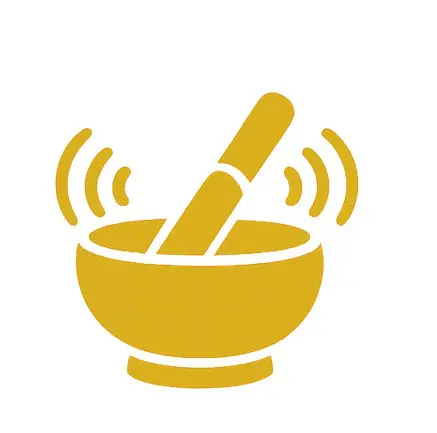 Spound bath Icon - gold