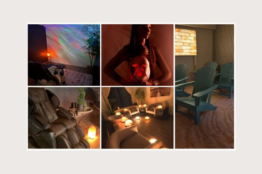 Wellness services and first visit options at The Salt Cabin in Stratford